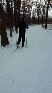 Cross Country Skiing at Herrick Lake